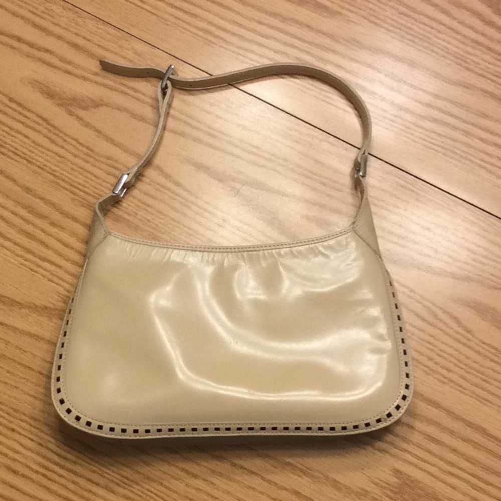 The Loft Cream Mimi Hand/Underarm Bag